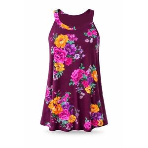 Torrid Floral Tank,  Size 0X